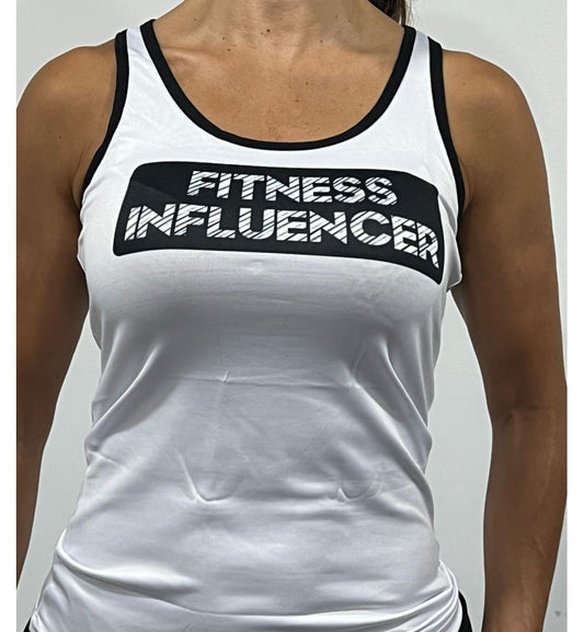 Fitness Influencer Camiseta Nadadora -2 Colores disponibles Blanca y Negra