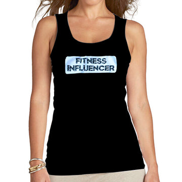 Fitness influencer camiseta nadadora