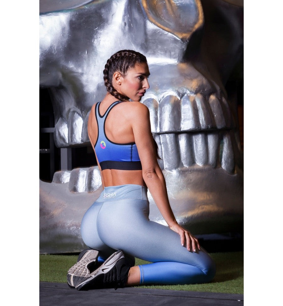 Lady In BLue Conjunto Talle Alto