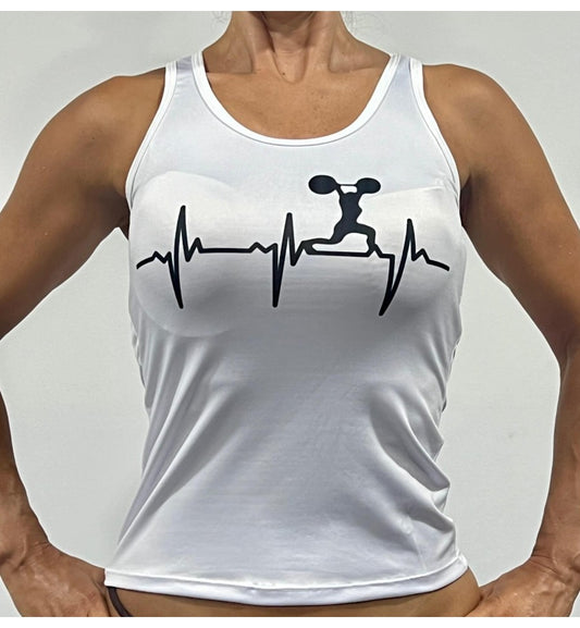 Onda Camiseta Nadadora- Disponible en Blanca y en Negra